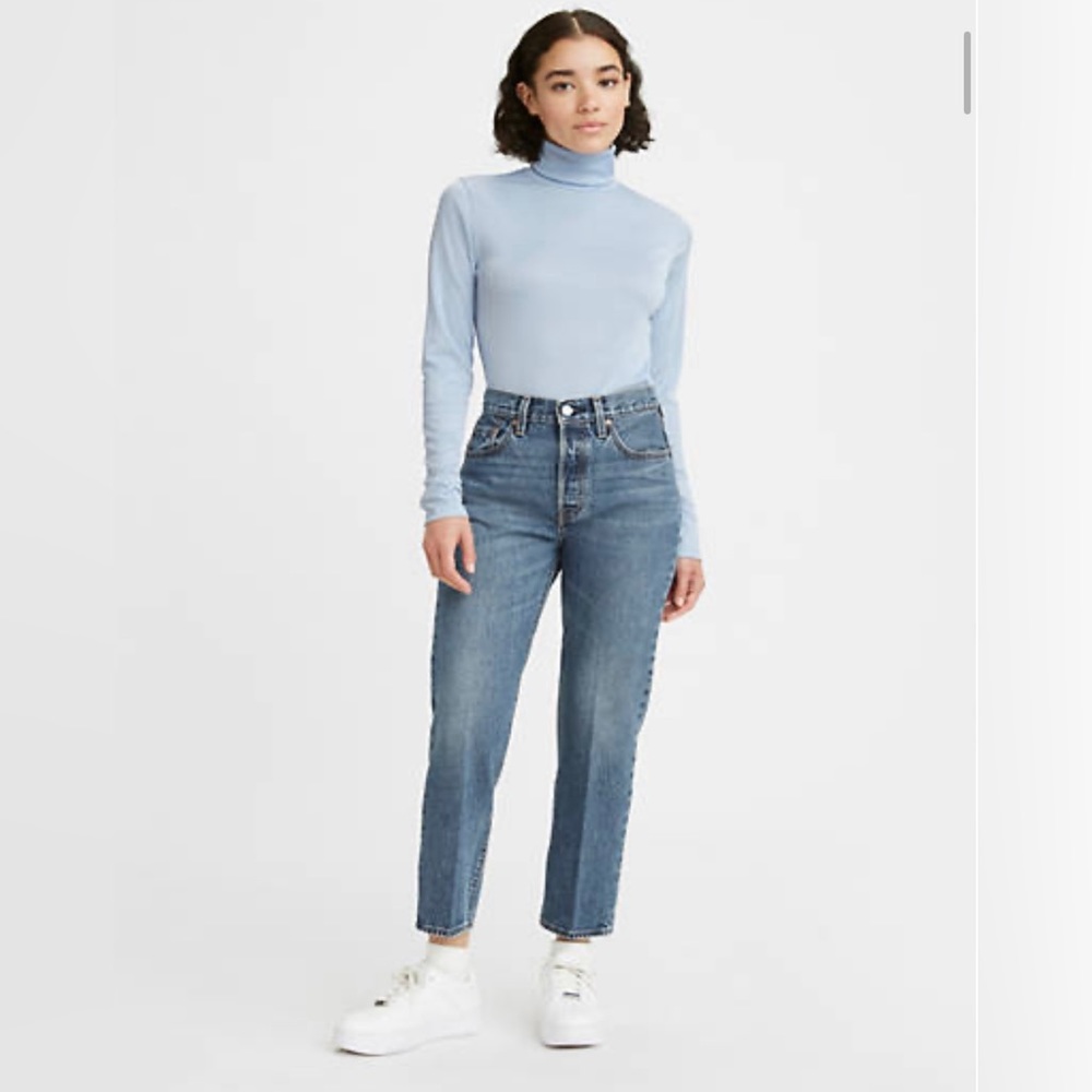 Levi’s 501 original crop jeans
